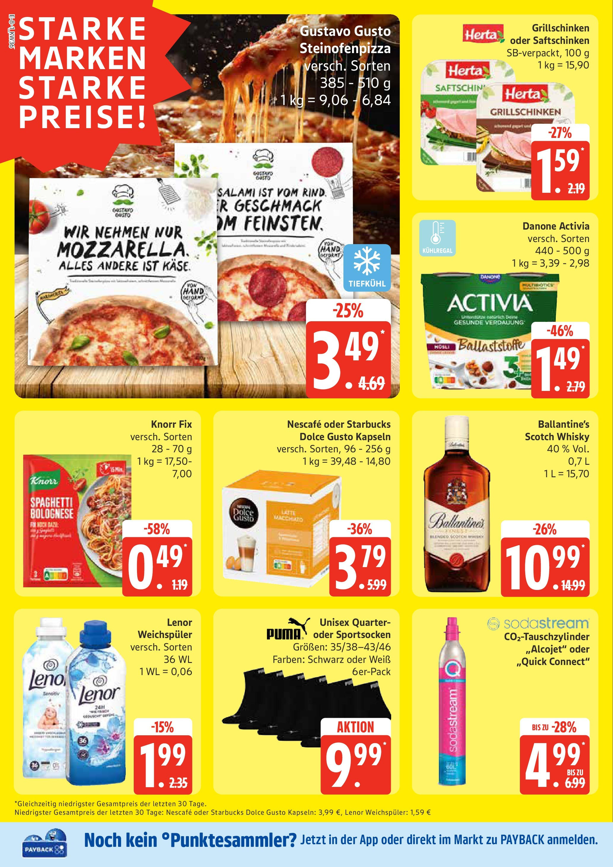 Marktkauf - Marktkauf: Wochenangebote (ab 01.09.2025) » Angebote ab Montag | Seite: 8 | Produkte: Lenor, Activia, Salami, Sodastream Marktkauf - Marktkauf: Wochenangebote (ab 01.09.2025) » Angebote online | Seite: 8 | Produkte: Lenor, Activia, Salami, Sodastream