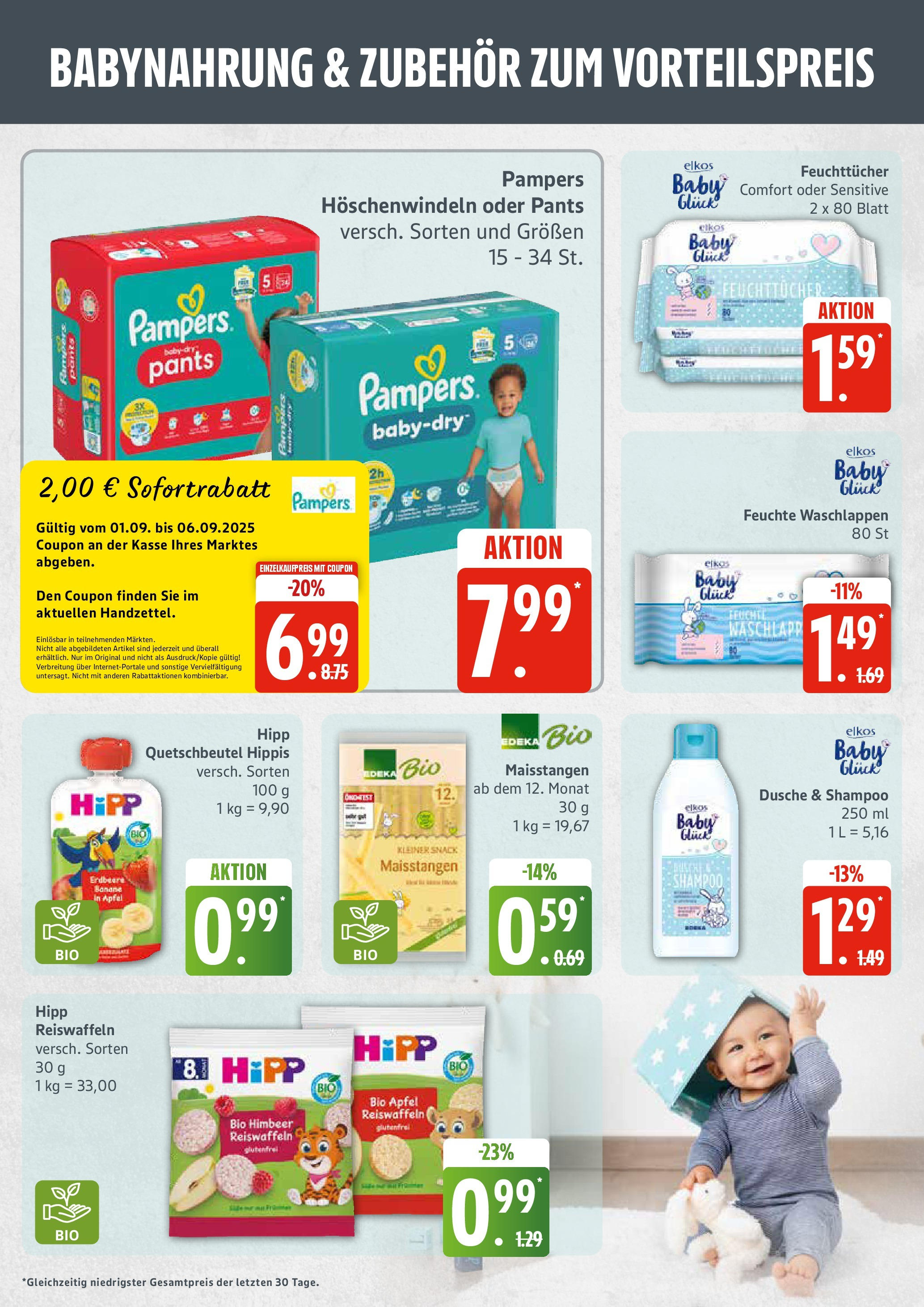 Marktkauf - Marktkauf: Wochenangebote (ab 01.09.2025) » Angebote ab Montag | Seite: 23 | Produkte: Dusche, Pampers, Shampoo, Babynahrung Marktkauf - Marktkauf: Wochenangebote (ab 01.09.2025) » Angebote online | Seite: 23 | Produkte: Dusche, Pampers, Shampoo, Babynahrung