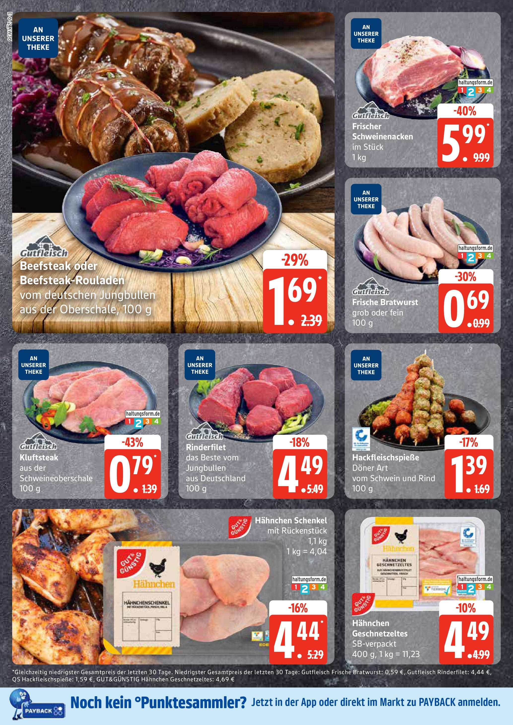 Marktkauf - Marktkauf: Wochenangebote (ab 01.09.2025) » Angebote ab Montag | Seite: 6 | Produkte: Hahnchen, Theke, Rinderfilet, Bratwurst Marktkauf - Marktkauf: Wochenangebote (ab 01.09.2025) » Angebote online | Seite: 6 | Produkte: Hahnchen, Theke, Rinderfilet, Bratwurst