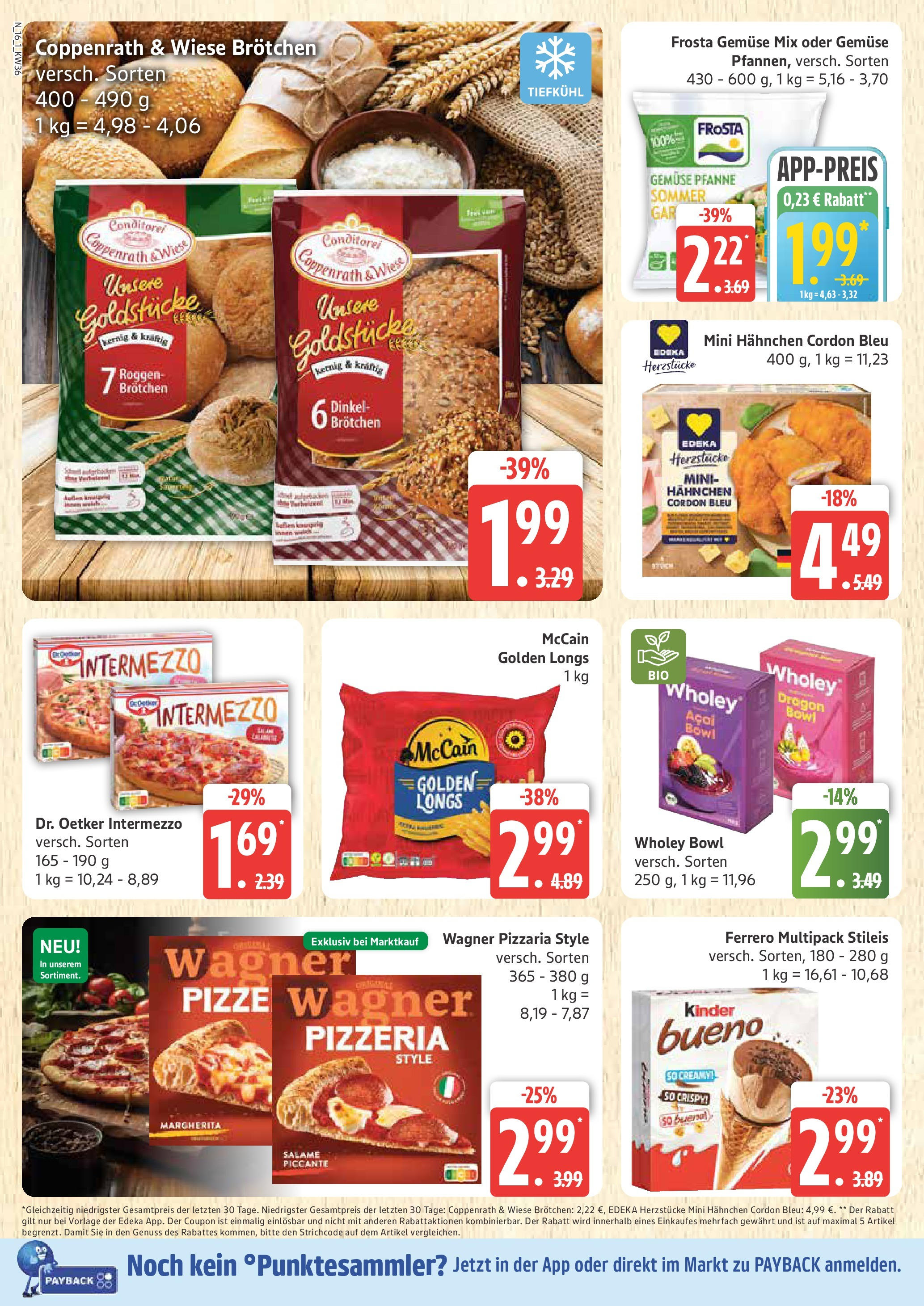 Marktkauf - Marktkauf: Wochenangebote (ab 01.09.2025) » Angebote ab Montag | Seite: 16 | Produkte: Hahnchen, McCain, Frosta, Gemüse Marktkauf - Marktkauf: Wochenangebote (ab 01.09.2025) » Angebote online | Seite: 16 | Produkte: Hahnchen, McCain, Frosta, Gemüse