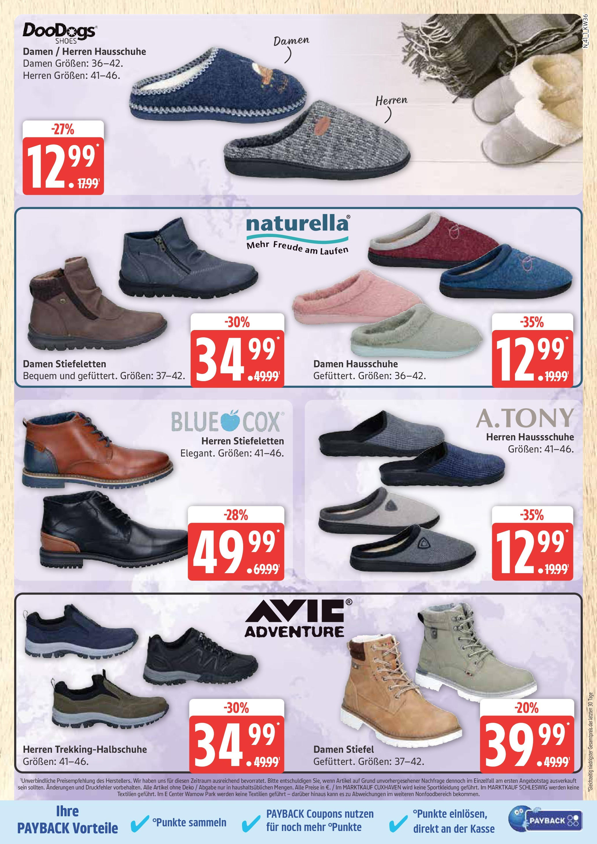 Marktkauf - Marktkauf: Wochenangebote (ab 01.09.2025) » Angebote ab Montag | Seite: 41 | Produkte: Stiefel, Hausschuhe Marktkauf - Marktkauf: Wochenangebote (ab 01.09.2025) » Angebote online | Seite: 41 | Produkte: Stiefel, Hausschuhe