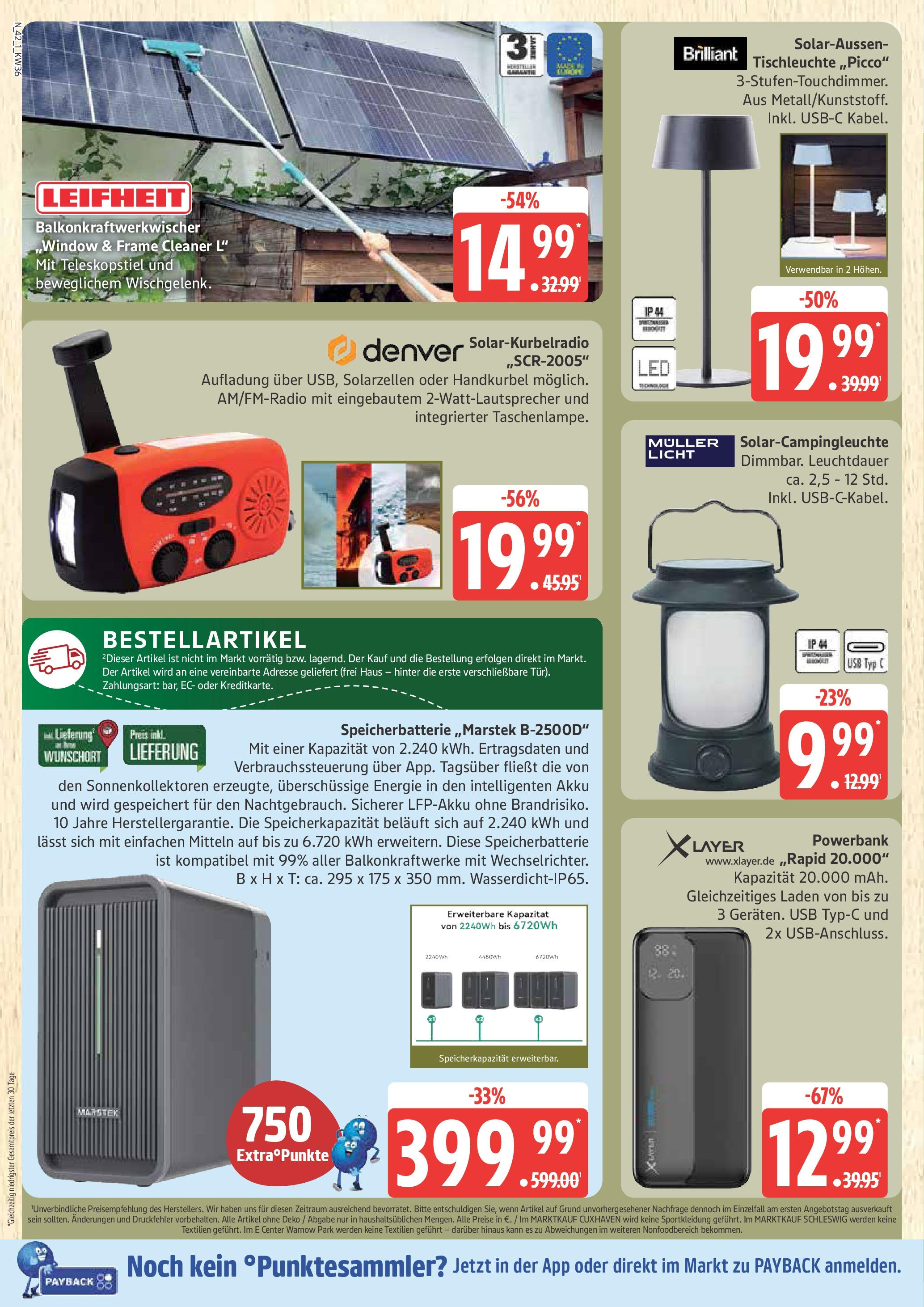 Marktkauf - Marktkauf: Wochenangebote (ab 01.09.2025) » Angebote ab Montag | Seite: 42 | Produkte: USB, Powerbank Marktkauf - Marktkauf: Wochenangebote (ab 01.09.2025) » Angebote online | Seite: 42 | Produkte: USB, Powerbank