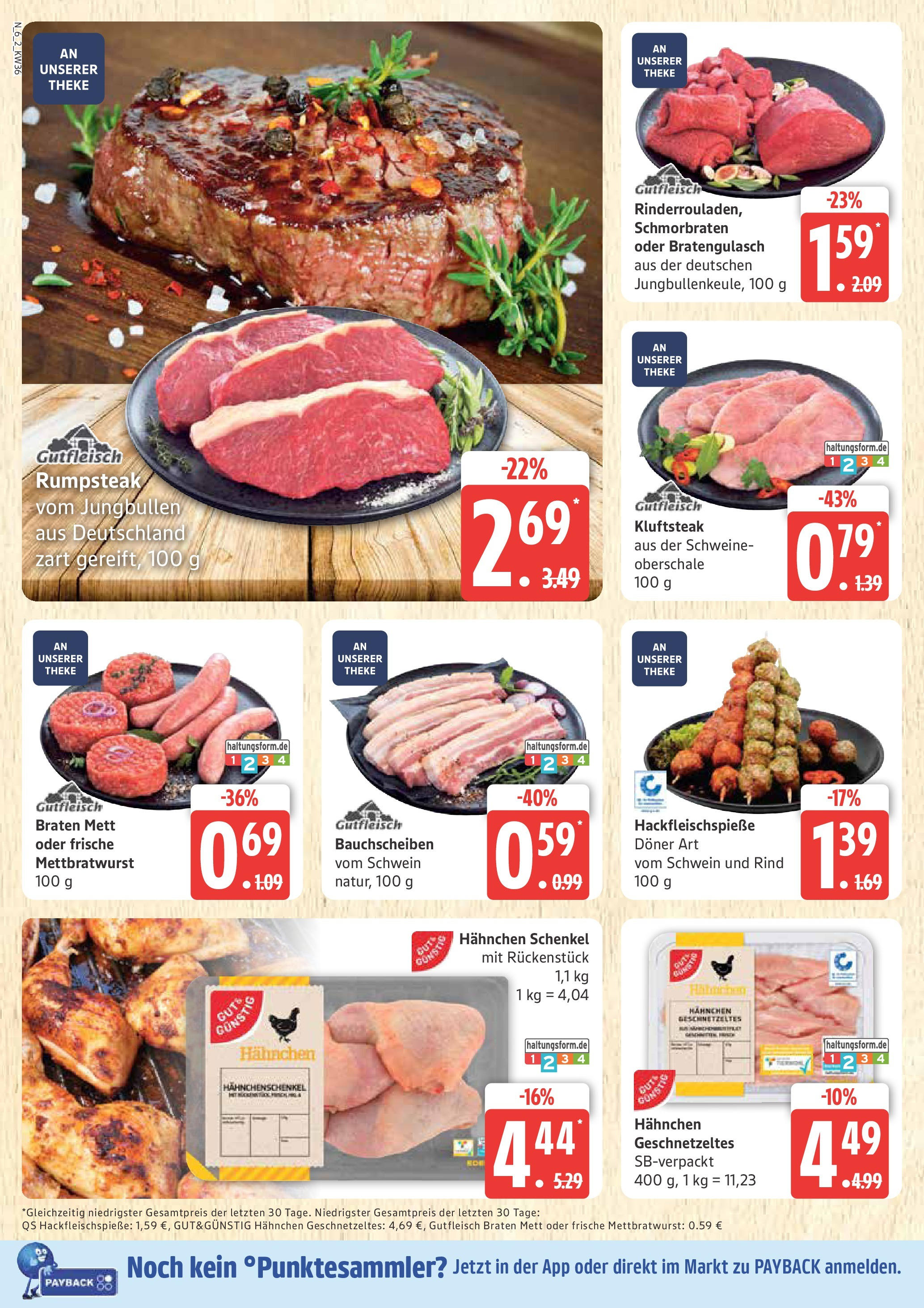 Marktkauf - Marktkauf: Wochenangebote (ab 01.09.2025) » Angebote ab Montag | Seite: 6 | Produkte: Rumpsteak, Hahnchen, Hahnchenschenkel, Theke Marktkauf - Marktkauf: Wochenangebote (ab 01.09.2025) » Angebote online | Seite: 6 | Produkte: Rumpsteak, Hahnchen, Hahnchenschenkel, Theke