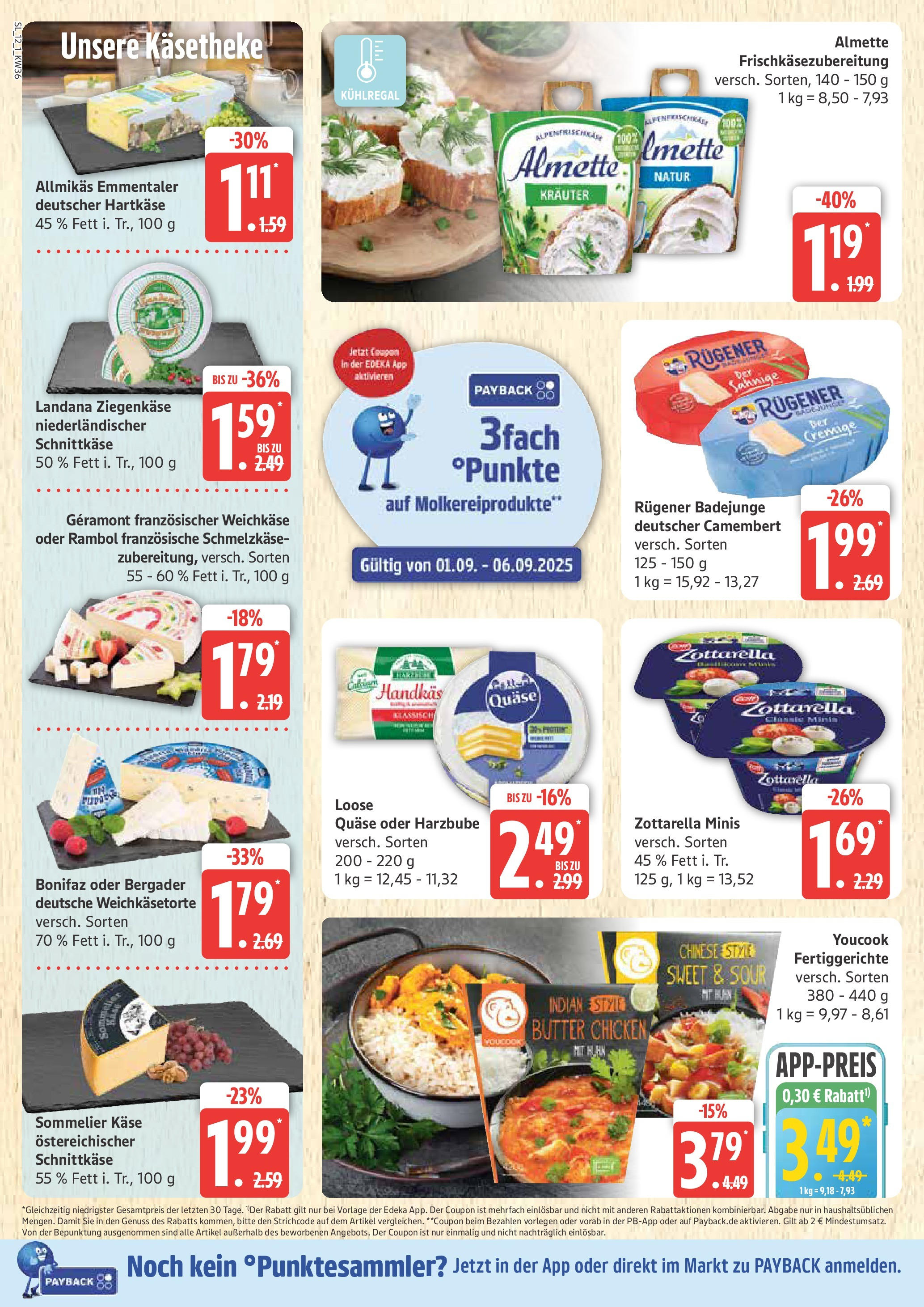 Marktkauf - Marktkauf: Wochenangebote (ab 01.09.2025) » Angebote ab Montag | Seite: 12 | Produkte: Geramont, Youcook, Butter, Fertiggerichte Marktkauf - Marktkauf: Wochenangebote (ab 01.09.2025) » Angebote online | Seite: 12 | Produkte: Geramont, Youcook, Butter, Fertiggerichte