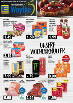 Edeka prospekt Hamburg	 gültig ab dem 31.08.2025
