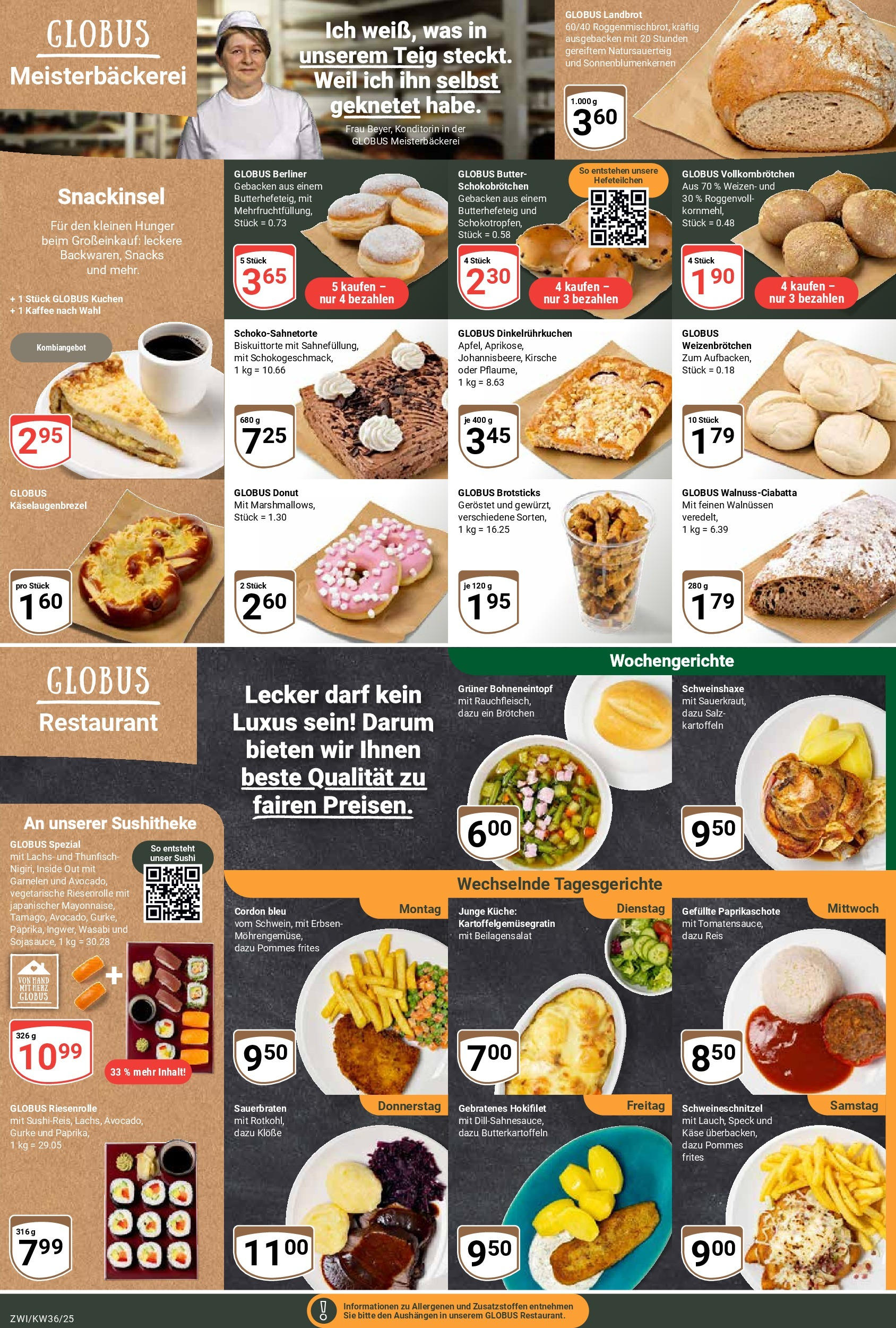Globus prospekt Zwickau	 (ab 01.09.2025) » Angebote online | Seite: 8 | Produkte: Thunfisch, Kaffee, Garnelen, Pommes frites