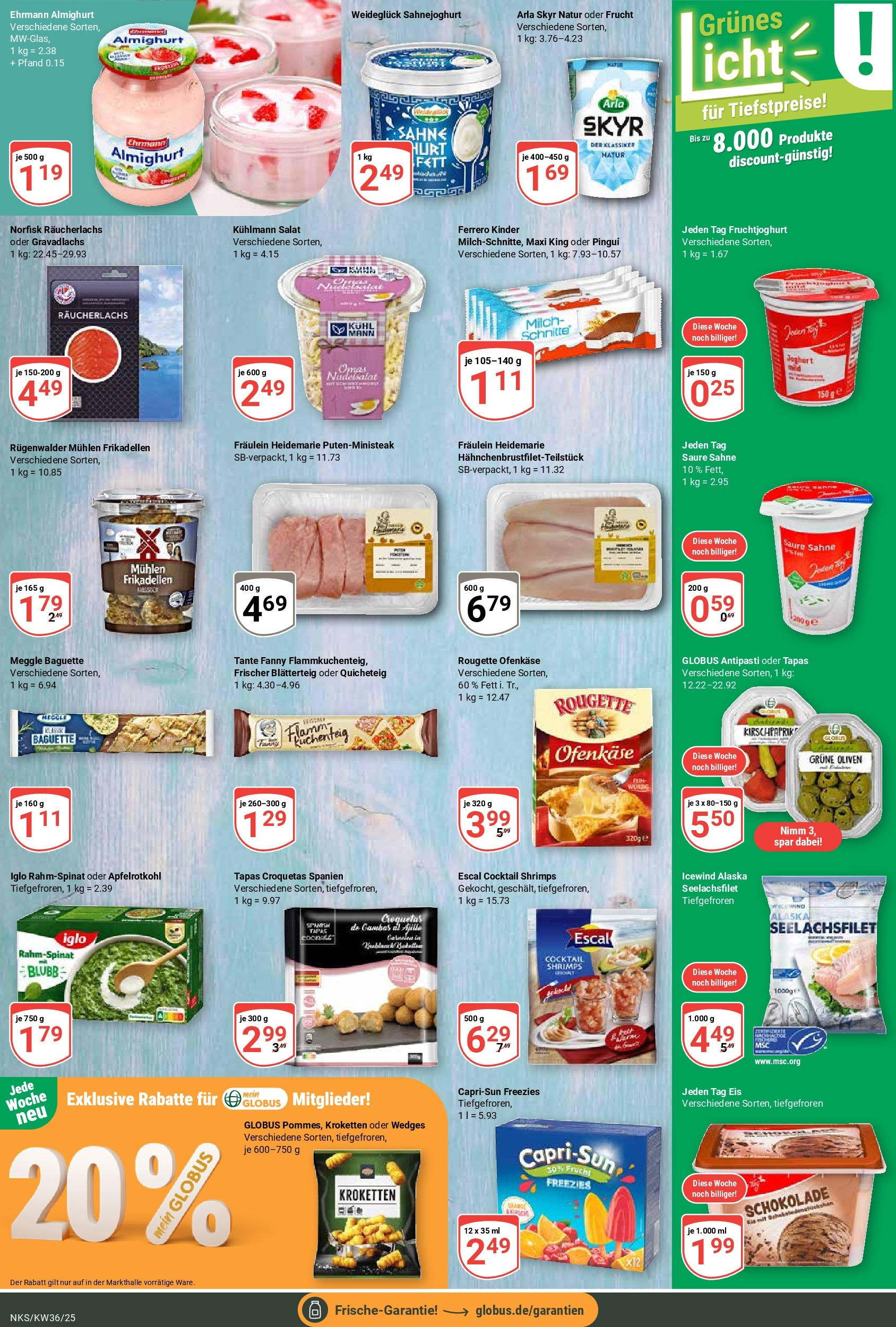 Globus prospekt Neunkirchen (ab 01.09.2025) » Angebote ab Montag | Seite: 11 | Produkte: Milch, Joghurt, Schokolade, Sahne Globus prospekt Neunkirchen (ab 01.09.2025) » Angebote online | Seite: 11 | Produkte: Milch, Joghurt, Schokolade, Sahne