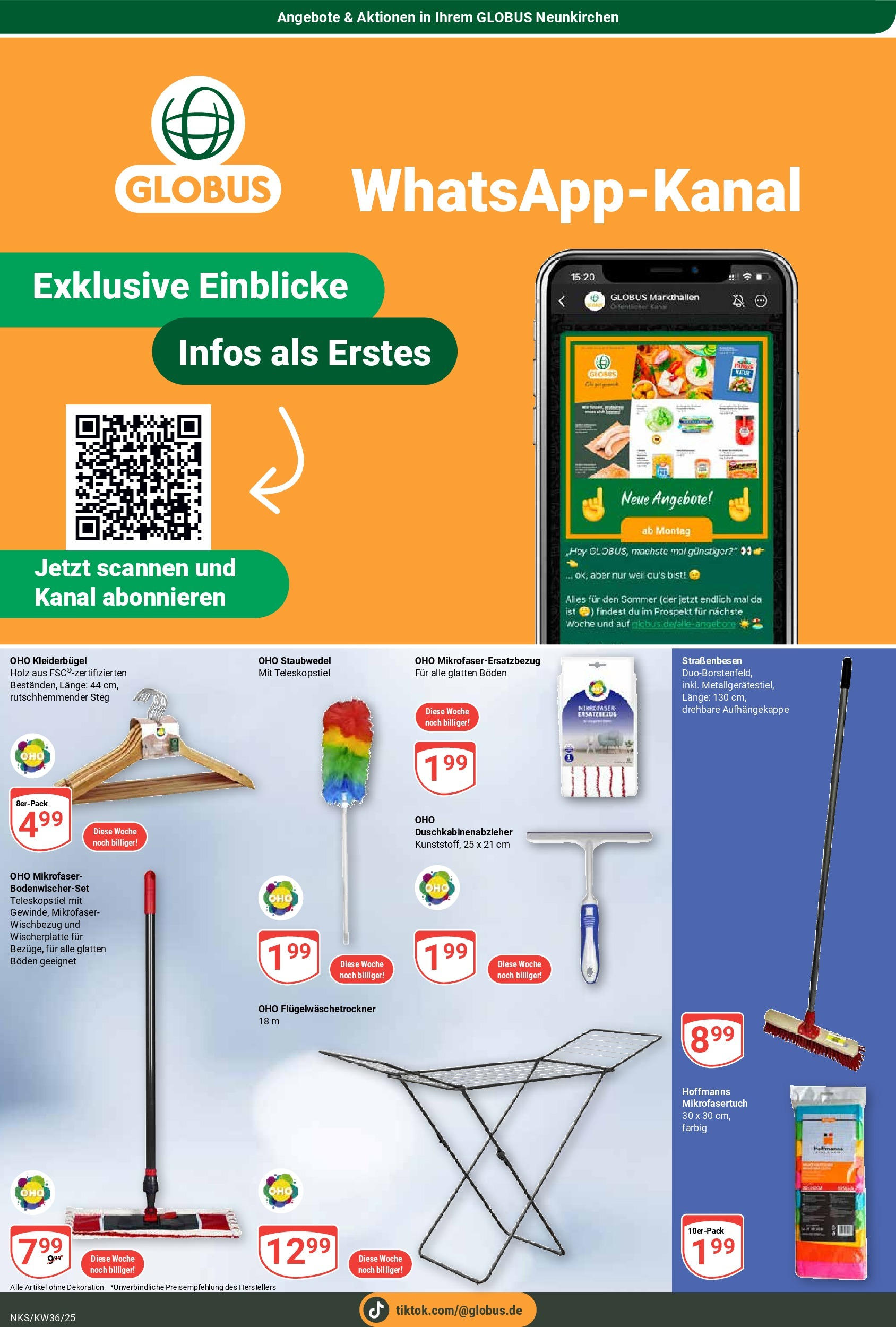 Globus prospekt Neunkirchen (ab 01.09.2025) » Angebote ab Montag | Seite: 23 | Produkte: Kleiderbügel Globus prospekt Neunkirchen (ab 01.09.2025) » Angebote online | Seite: 23 | Produkte: Kleiderbügel