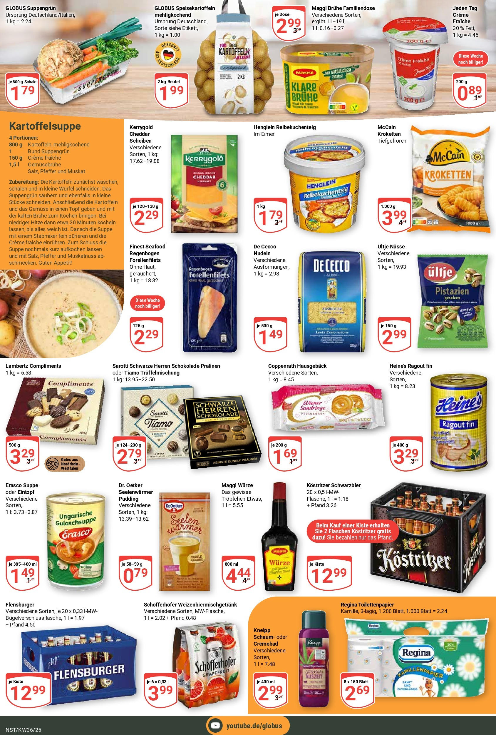 Globus prospekt Neustadt (ab 01.09.2025) » Angebote ab Montag | Seite: 7 | Produkte: McCain, Pudding, Creme, Nüsse Globus prospekt Neustadt (ab 01.09.2025) » Angebote online | Seite: 7 | Produkte: McCain, Pudding, Creme, Nüsse
