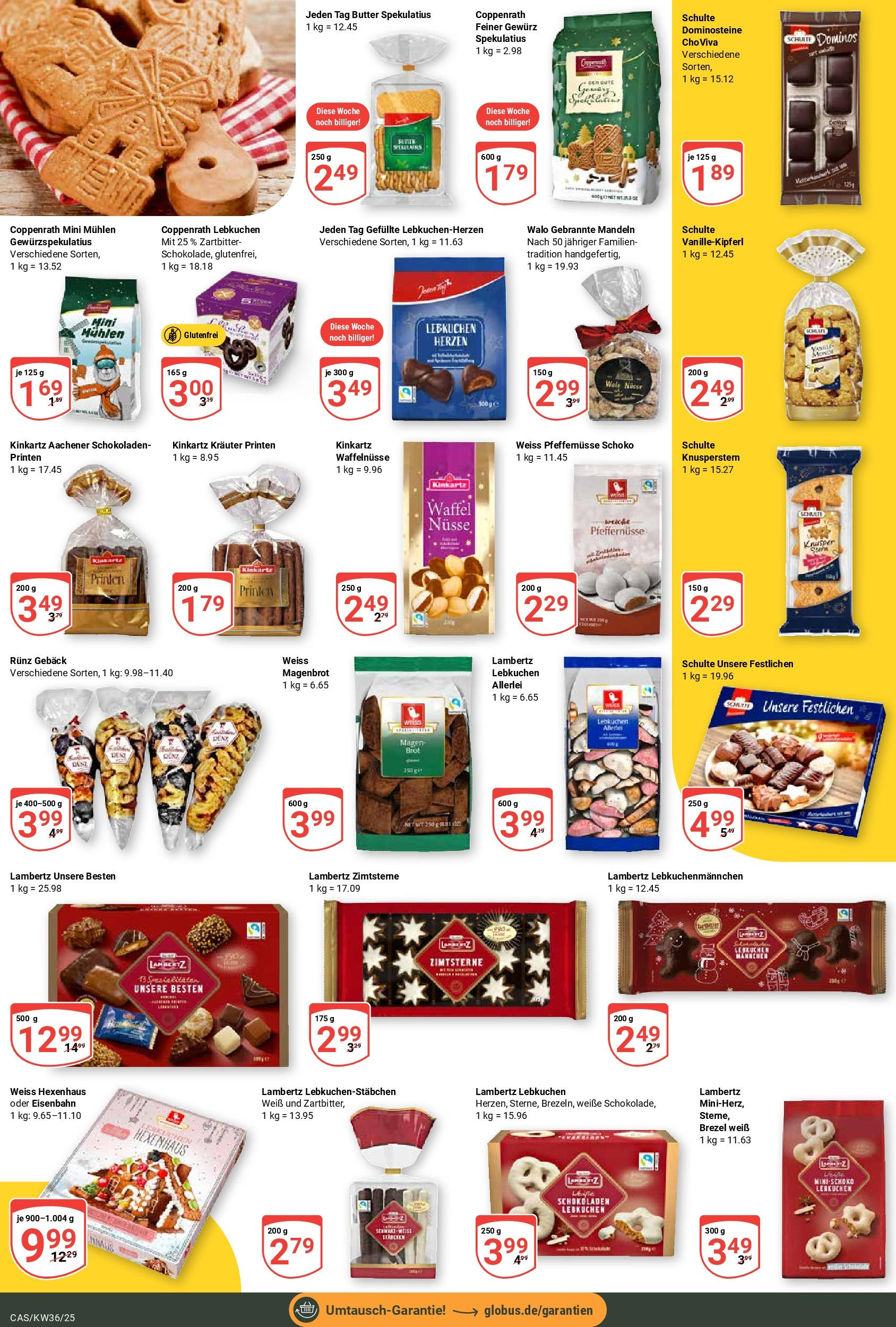 Globus prospekt Castrop-Rauxel (ab 01.09.2025) » Angebote ab Montag | Seite: 18 | Produkte: Butter, Mandeln, Nüsse Globus prospekt Castrop-Rauxel (ab 01.09.2025) » Angebote online | Seite: 18 | Produkte: Butter, Mandeln, Nüsse