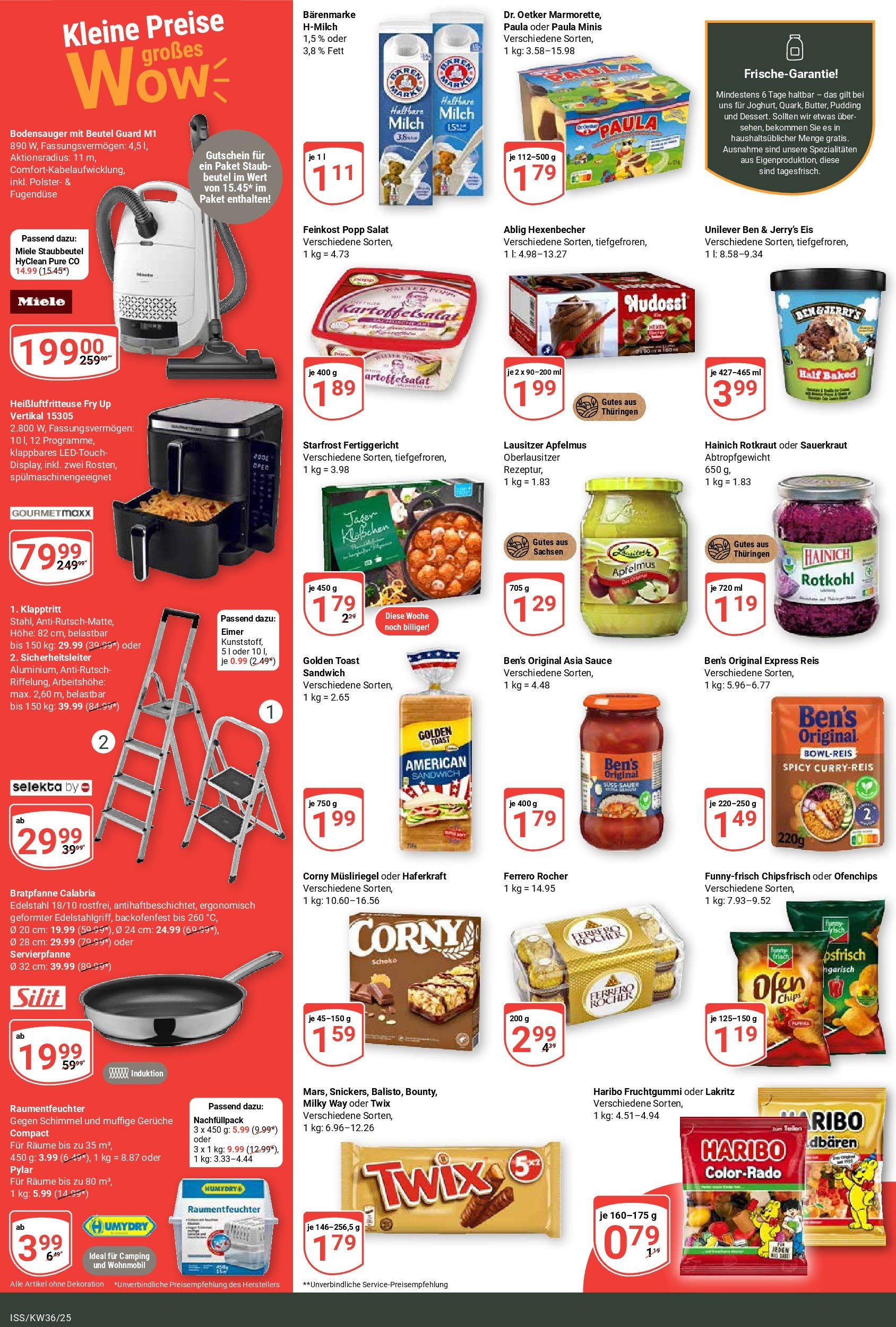 Globus prospekt Isserstedt (ab 01.09.2025) » Angebote ab Montag | Seite: 4 | Produkte: Miele, Ferrero rocher, Rotkohl, Pudding Globus prospekt Isserstedt (ab 01.09.2025) » Angebote online | Seite: 4 | Produkte: Miele, Ferrero rocher, Rotkohl, Pudding