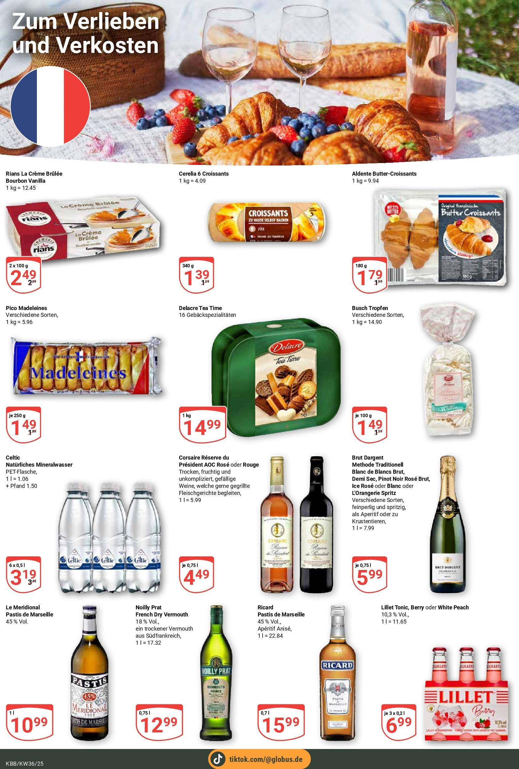 Globus prospekt Koblenz-Bubenheim (ab 01.09.2025) » Angebote ab Montag | Seite: 14 | Produkte: Butter, Rouge, Lillet, Bourbon Globus prospekt Koblenz-Bubenheim (ab 01.09.2025) » Angebote online | Seite: 14 | Produkte: Butter, Rouge, Lillet, Bourbon
