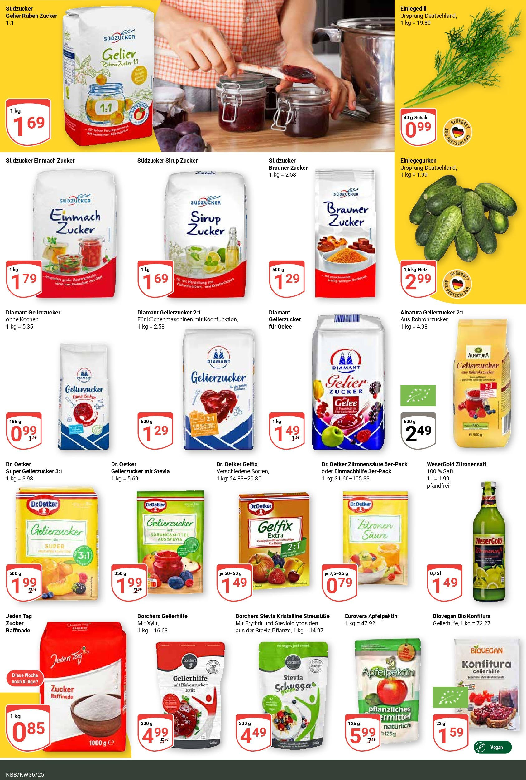 Globus prospekt Koblenz-Bubenheim (ab 01.09.2025) » Angebote ab Montag | Seite: 16 | Produkte: Gelierzucker, Sirup, Obst, Zucker Globus prospekt Koblenz-Bubenheim (ab 01.09.2025) » Angebote online | Seite: 16 | Produkte: Gelierzucker, Sirup, Obst, Zucker