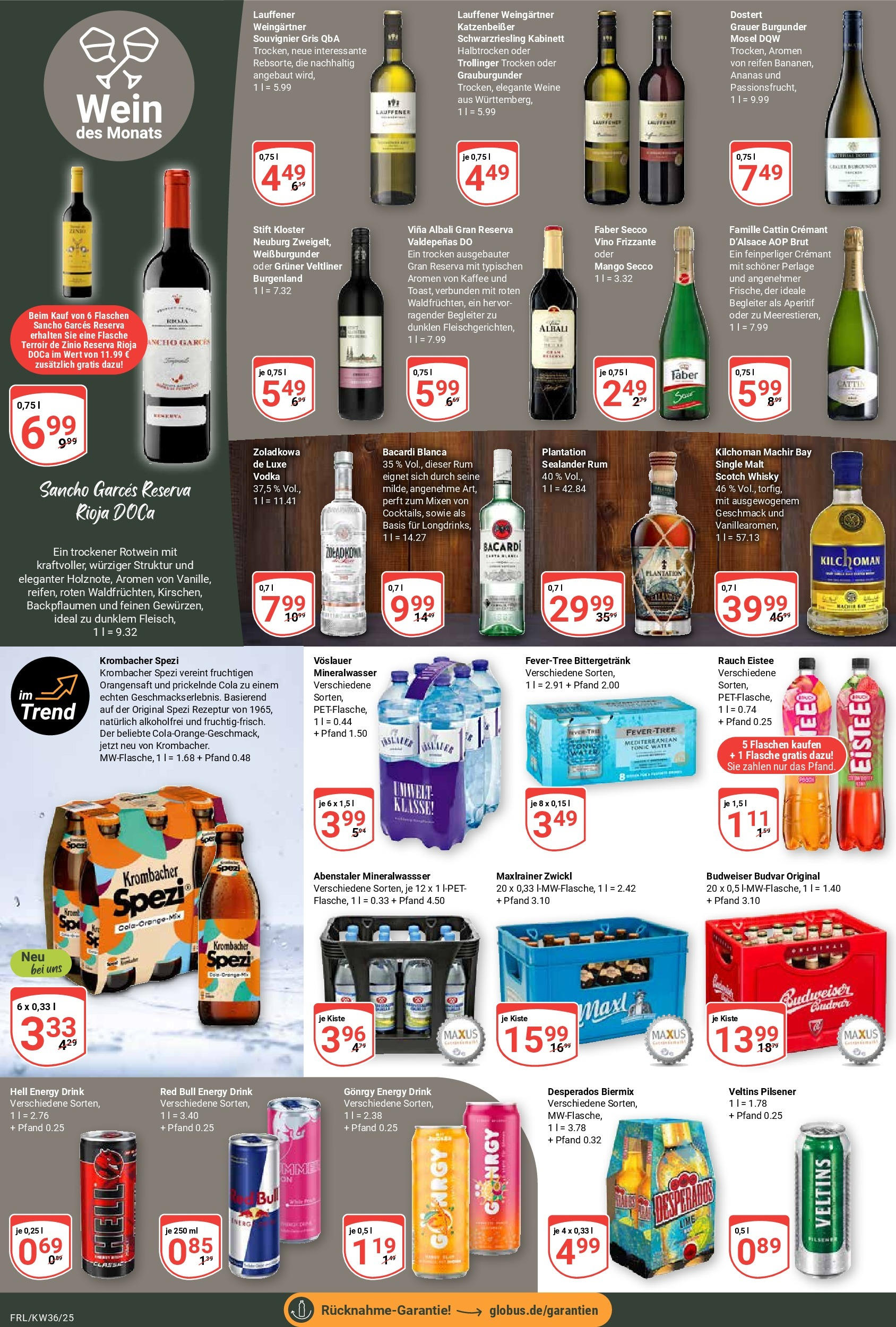 Globus prospekt Freilassing (ab 01.09.2025) » Angebote ab Montag | Seite: 15 | Produkte: Ananas, Krombacher, Vodka, Veltins Globus prospekt Freilassing (ab 01.09.2025) » Angebote online | Seite: 15 | Produkte: Ananas, Krombacher, Vodka, Veltins