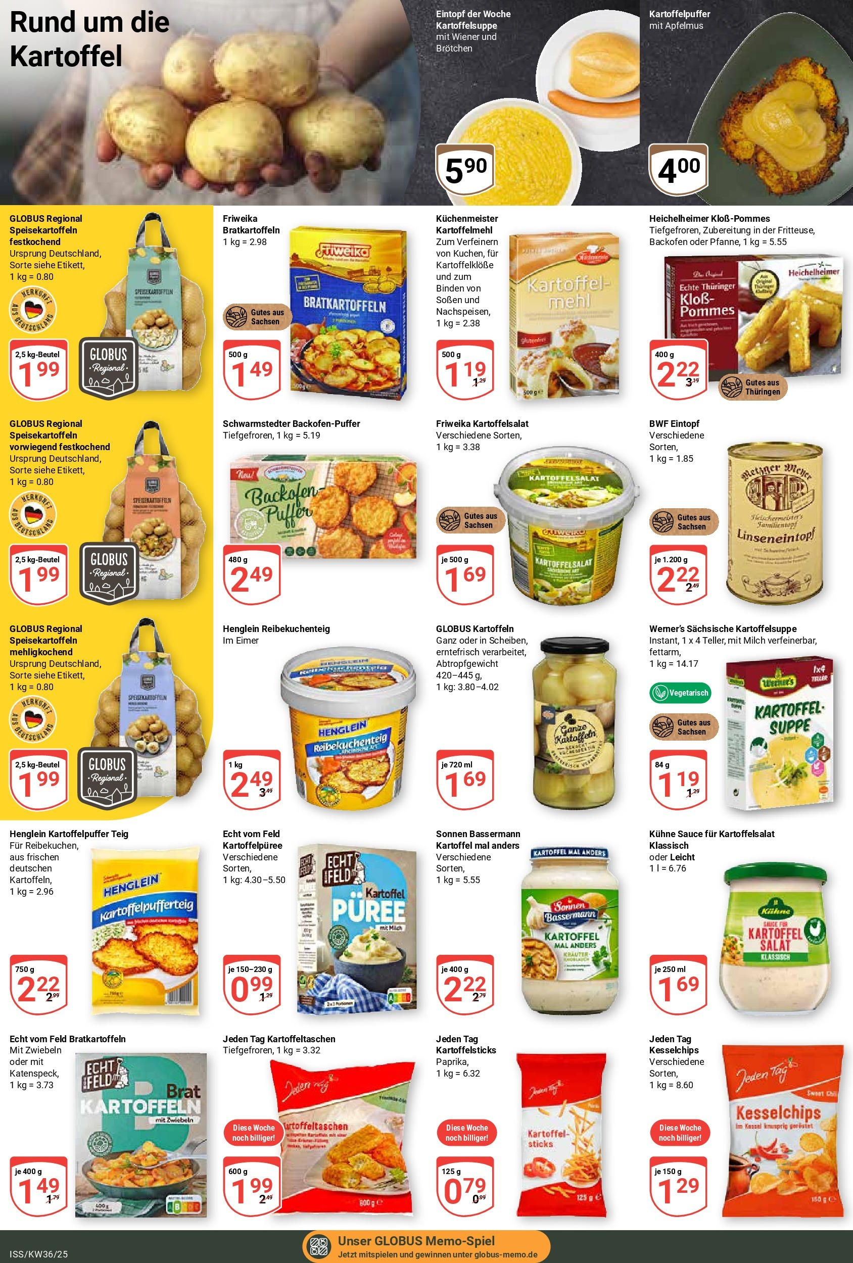 Globus prospekt Isserstedt (ab 01.09.2025) » Angebote ab Montag | Seite: 16 | Produkte: Milch, Kartoffeln, Zwiebeln, Backofen Globus prospekt Isserstedt (ab 01.09.2025) » Angebote online | Seite: 16 | Produkte: Milch, Kartoffeln, Zwiebeln, Backofen