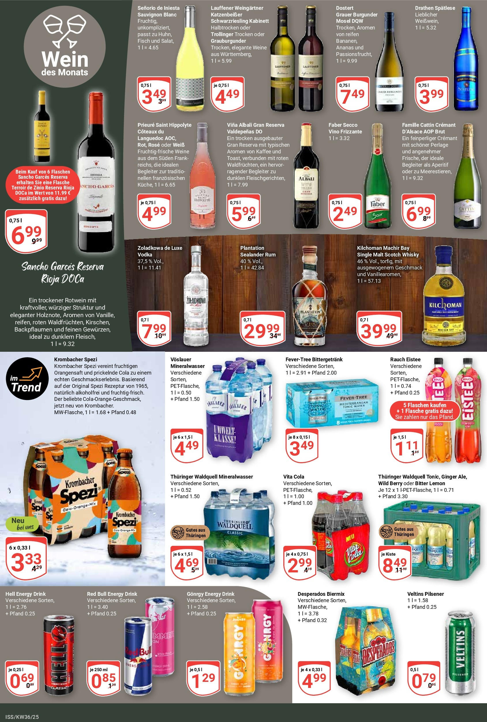 Globus prospekt Isserstedt (ab 01.09.2025) » Angebote ab Montag | Seite: 17 | Produkte: Rotwein, Rum, Ananas, Desperados Globus prospekt Isserstedt (ab 01.09.2025) » Angebote online | Seite: 17 | Produkte: Rotwein, Rum, Ananas, Desperados