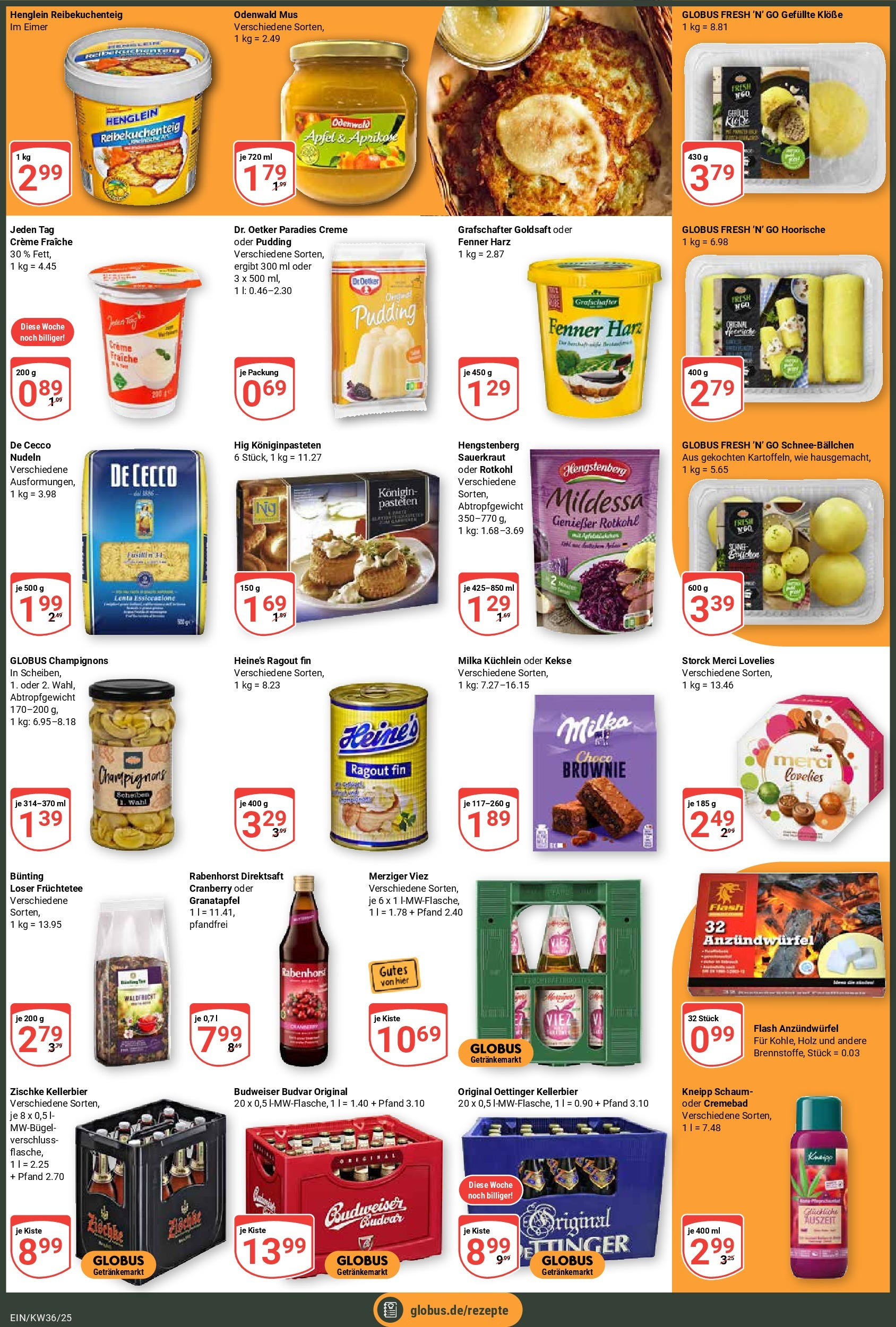 Globus prospekt Homburg-Einöd (ab 01.09.2025) » Angebote ab Montag | Seite: 2 | Produkte: Oettinger, Pudding, Creme, Champignons Globus prospekt Homburg-Einöd (ab 01.09.2025) » Angebote online | Seite: 2 | Produkte: Oettinger, Pudding, Creme, Champignons