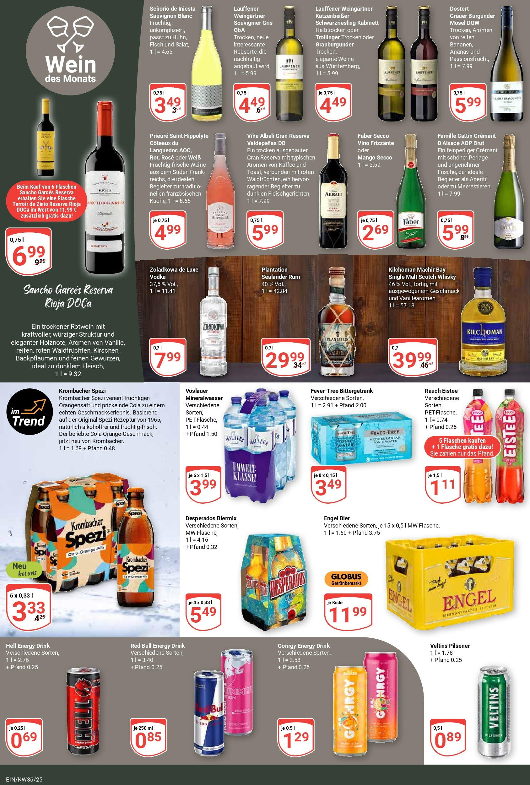 Globus prospekt Homburg-Einöd (ab 01.09.2025) » Angebote ab Montag | Seite: 18 | Produkte: Red bull, Bier, Ananas, Mineralwasser Globus prospekt Homburg-Einöd (ab 01.09.2025) » Angebote online | Seite: 18 | Produkte: Red bull, Bier, Ananas, Mineralwasser