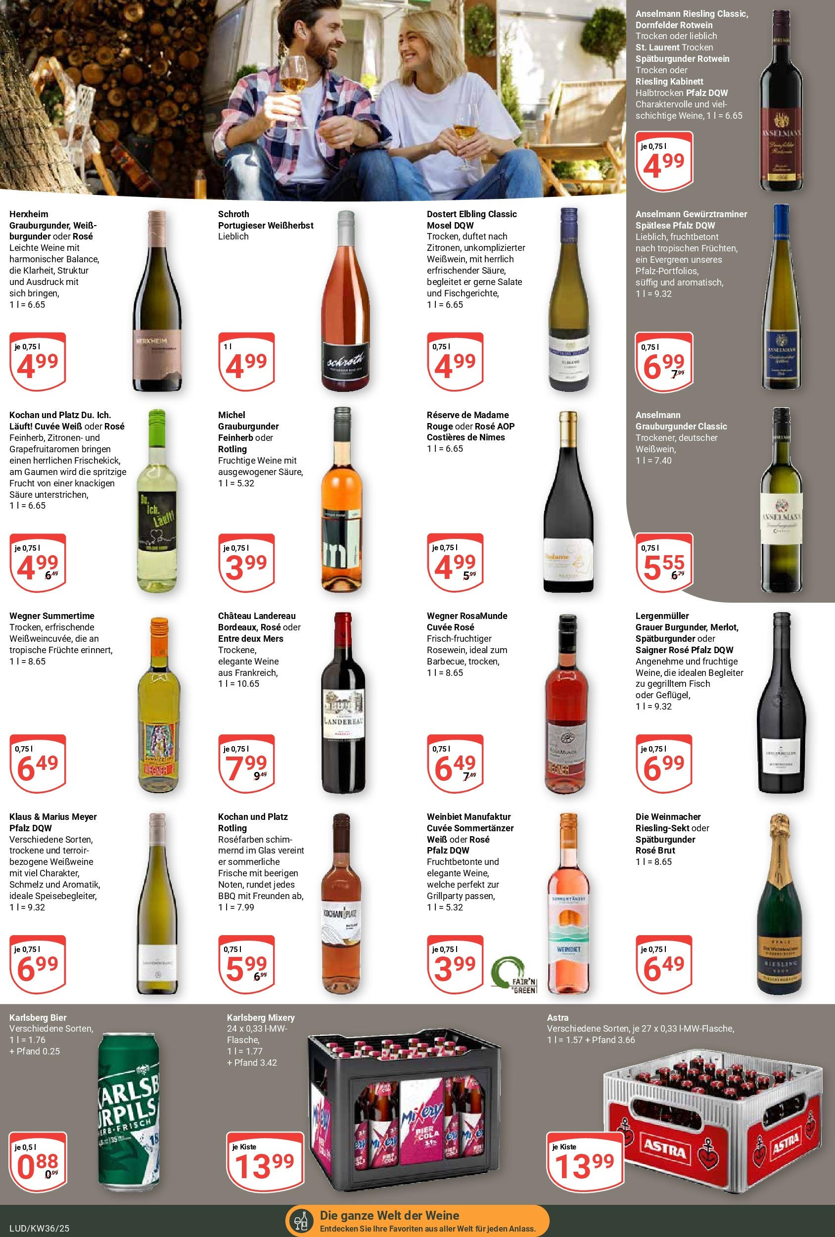 Globus prospekt Ludwigshafen-Oggersheim	 (ab 01.09.2025) » Angebote online | Seite: 20 | Produkte: Bier, Astra, Mixery, Zitronen