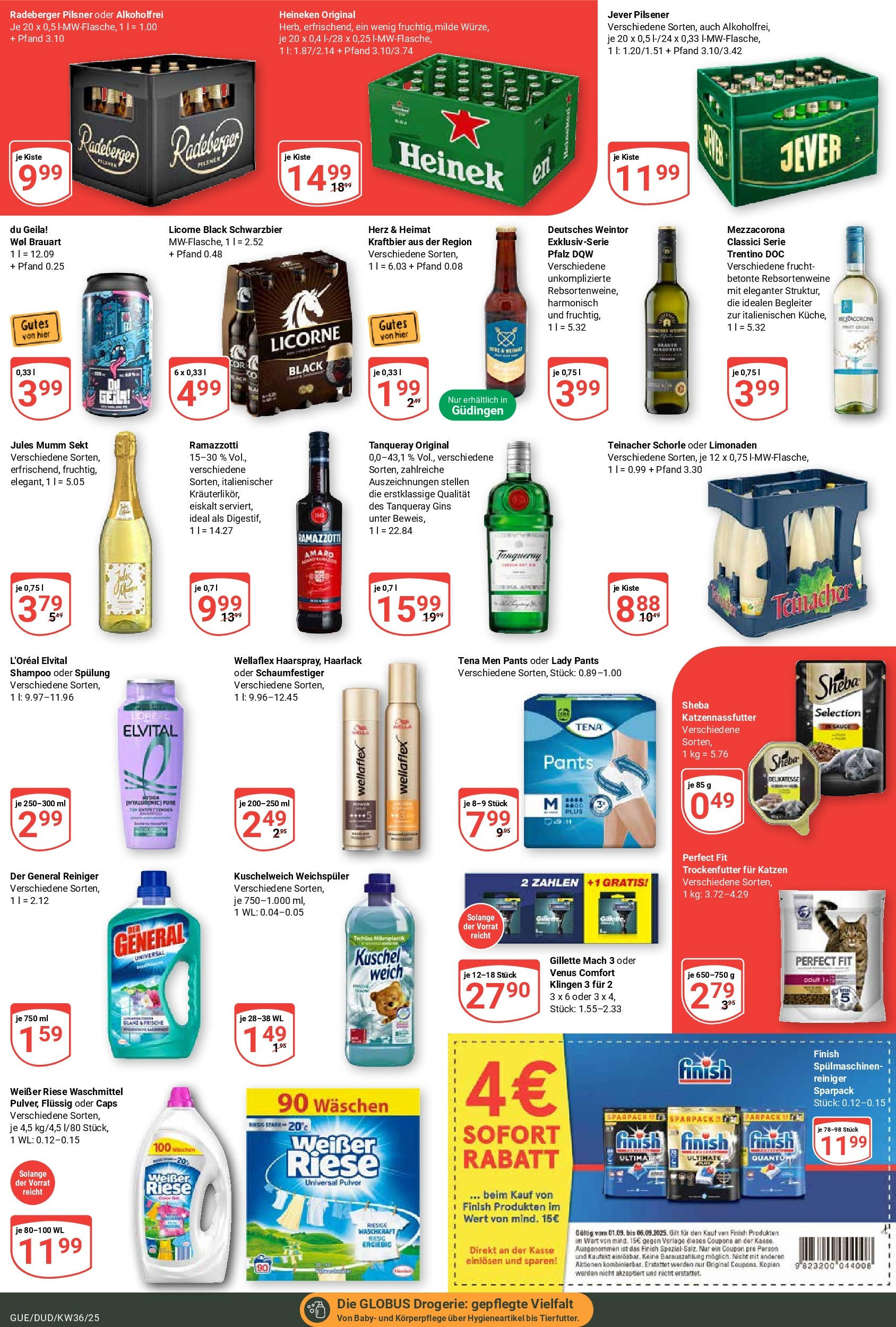 Globus prospekt Saarbrücken-Güdingen (ab 01.09.2025) » Angebote ab Montag | Seite: 6 | Produkte: Sheba, Weichspüler, Waschmittel, Ramazzotti Globus prospekt Saarbrücken-Güdingen (ab 01.09.2025) » Angebote online | Seite: 6 | Produkte: Sheba, Weichspüler, Waschmittel, Ramazzotti