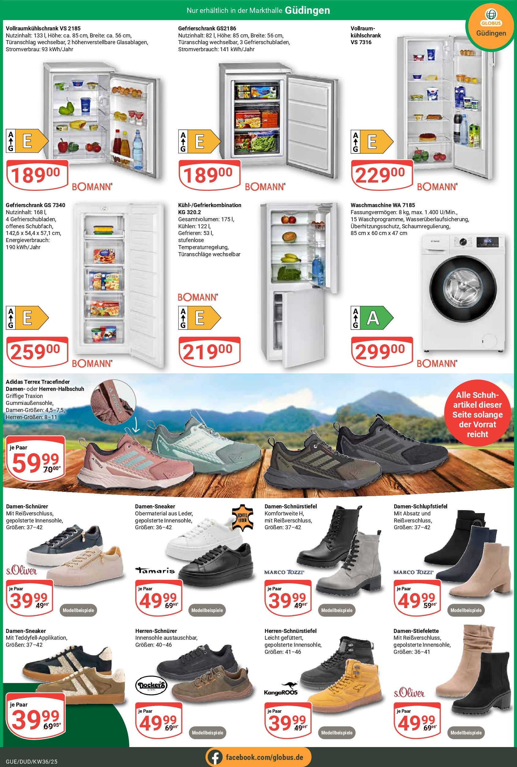 Globus prospekt Saarbrücken-Güdingen (ab 01.09.2025) » Angebote ab Montag | Seite: 28 | Produkte: Gefrierschrank, Kühlschrank, Waschmaschine Globus prospekt Saarbrücken-Güdingen (ab 01.09.2025) » Angebote online | Seite: 28 | Produkte: Gefrierschrank, Kühlschrank, Waschmaschine