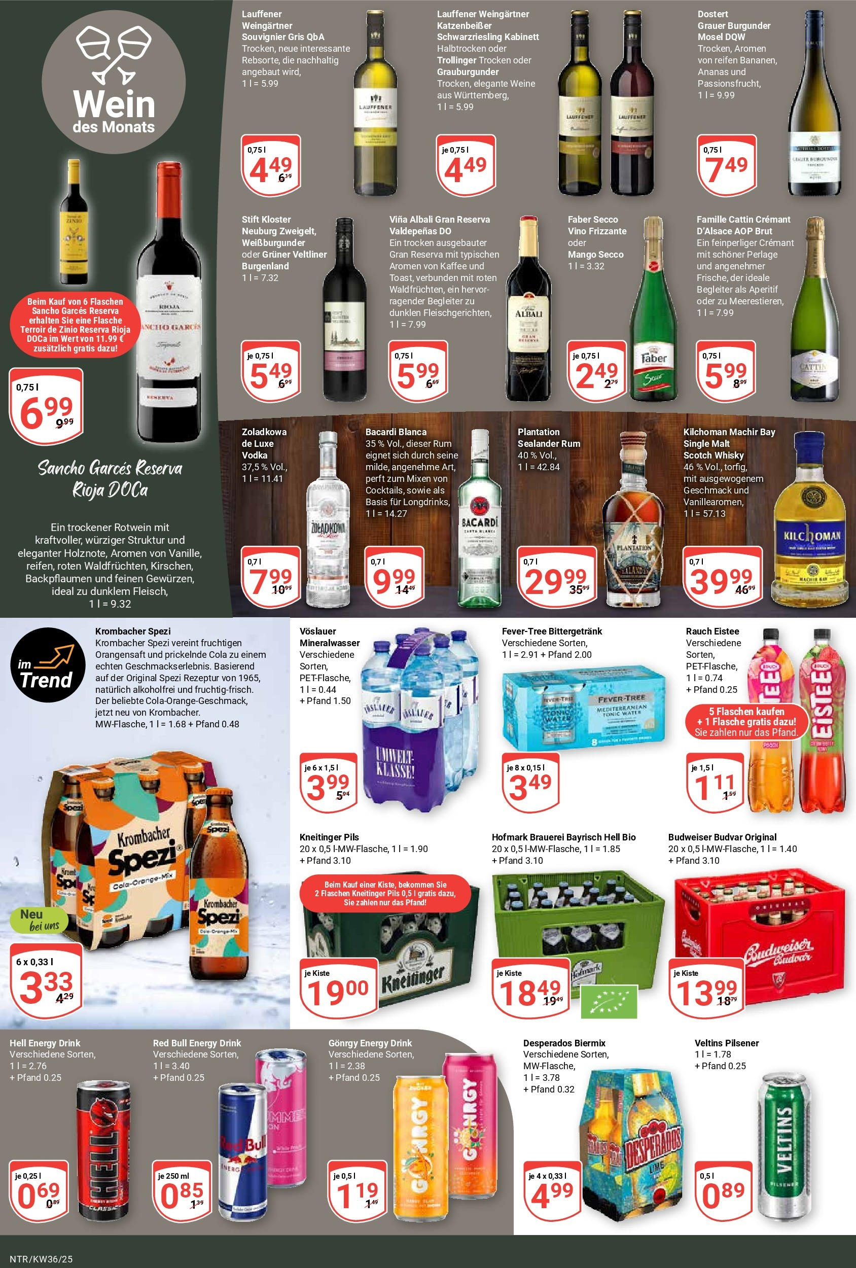 Globus prospekt Neutraubling (ab 01.09.2025) » Angebote ab Montag | Seite: 19 | Produkte: Bacardi, Cola, Pils, Ananas Globus prospekt Neutraubling (ab 01.09.2025) » Angebote online | Seite: 19 | Produkte: Bacardi, Cola, Pils, Ananas
