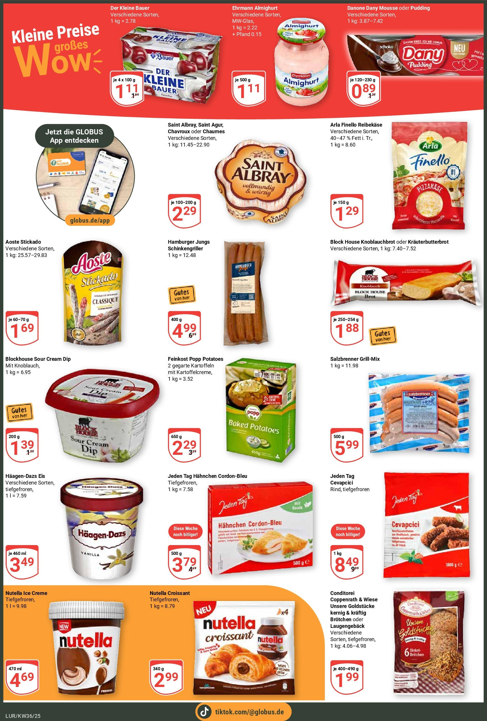 Globus prospekt Hamburg (ab 01.09.2025) » Angebote ab Montag | Seite: 4 | Produkte: Hahnchen, Ehrmann almighurt, Gouda, Eis Globus prospekt Hamburg (ab 01.09.2025) » Angebote online | Seite: 4 | Produkte: Hahnchen, Ehrmann almighurt, Gouda, Eis