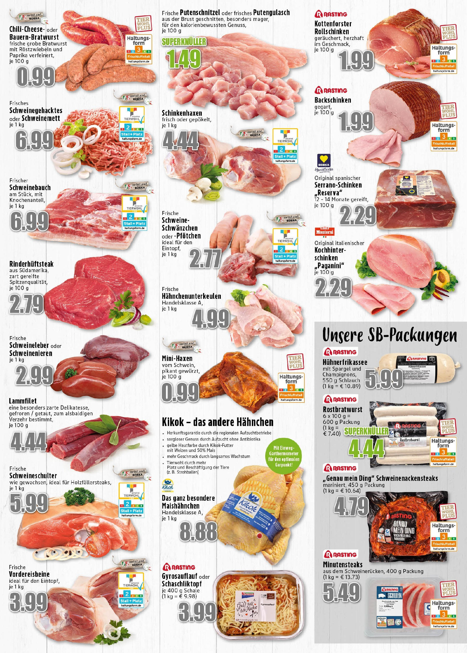 Edeka prospekt Meckenheim (ab 01.09.2025) » Angebote Online | Seite: 2 | Produkte: Hahnchen, Küche, Paprika, Schinken Edeka prospekt Meckenheim (ab 01.09.2025) » Angebote Online | Seite: 2 | Produkte: Hahnchen, Küche, Paprika, Schinken