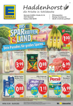 Edeka prospekt Bielefeld	 gültig ab dem 31.08.2025