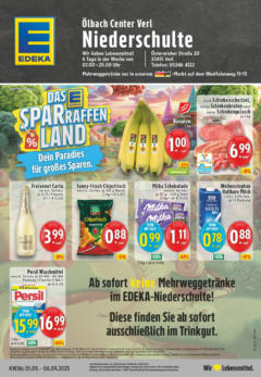 Edeka prospekt Verl	 gültig ab dem 01.09.2025