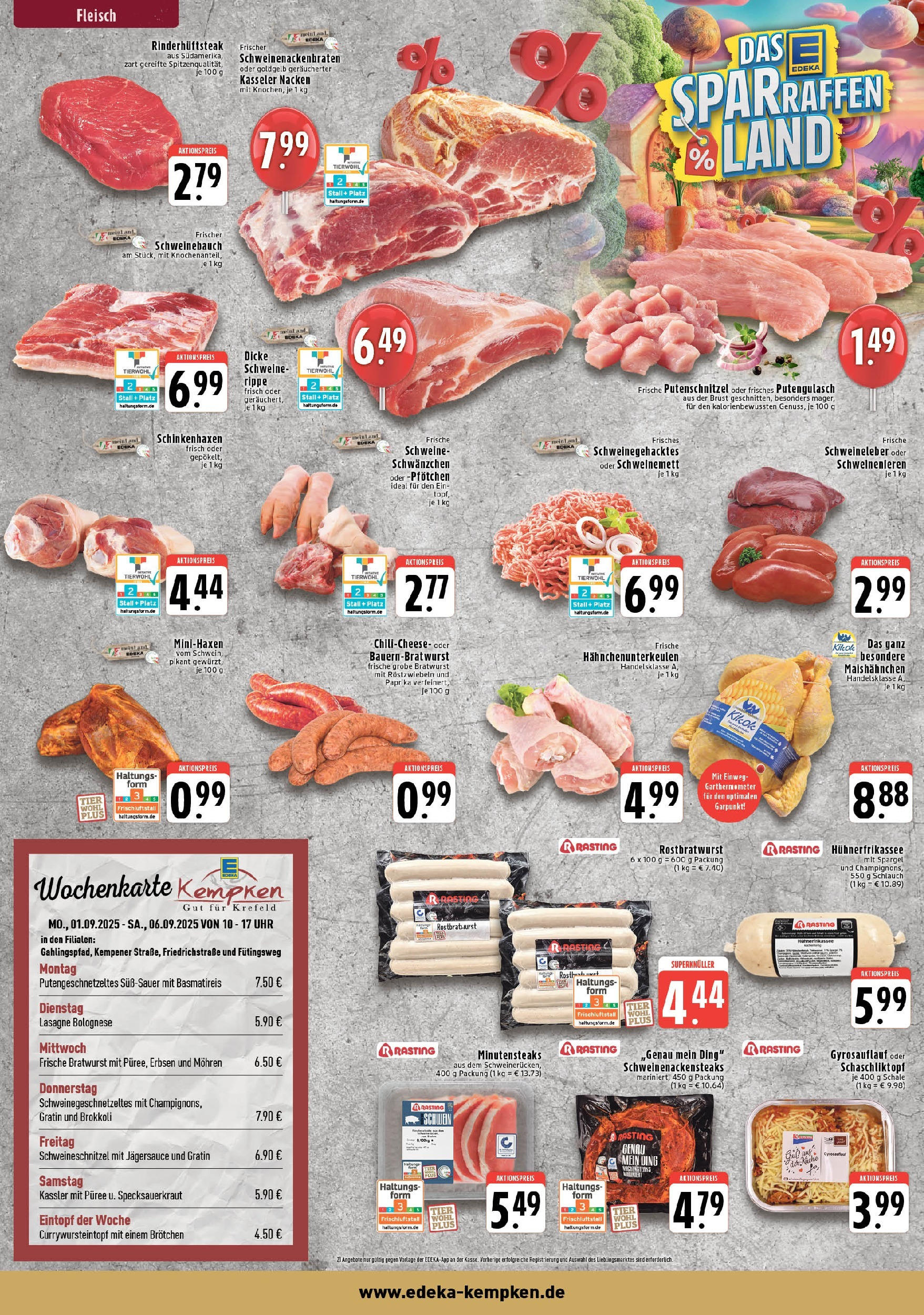 Edeka prospekt Krefeld (ab 01.09.2025) » Angebote Online | Seite: 2 | Produkte: Spargel, Paprika, Steak, Uhr Edeka prospekt Krefeld (ab 01.09.2025) » Angebote Online | Seite: 2 | Produkte: Spargel, Paprika, Steak, Uhr