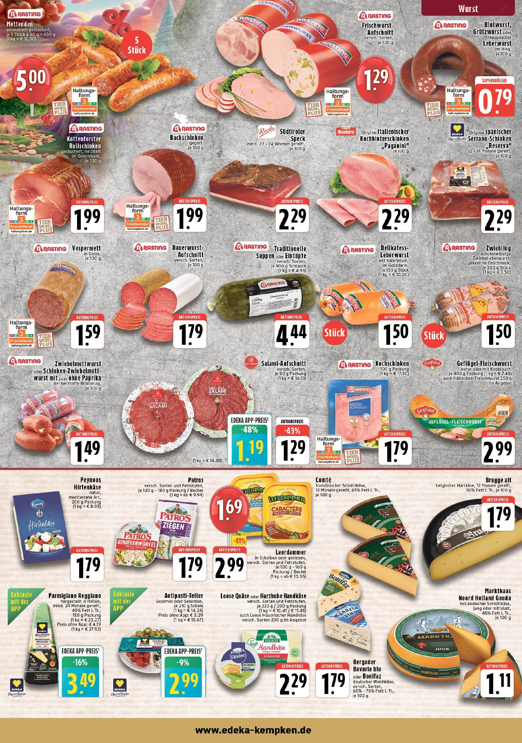 Edeka prospekt Krefeld (ab 01.09.2025) » Angebote Online | Seite: 3 | Produkte: Feta, Patros, Wurst, Knoblauch Edeka prospekt Krefeld (ab 01.09.2025) » Angebote Online | Seite: 3 | Produkte: Feta, Patros, Wurst, Knoblauch