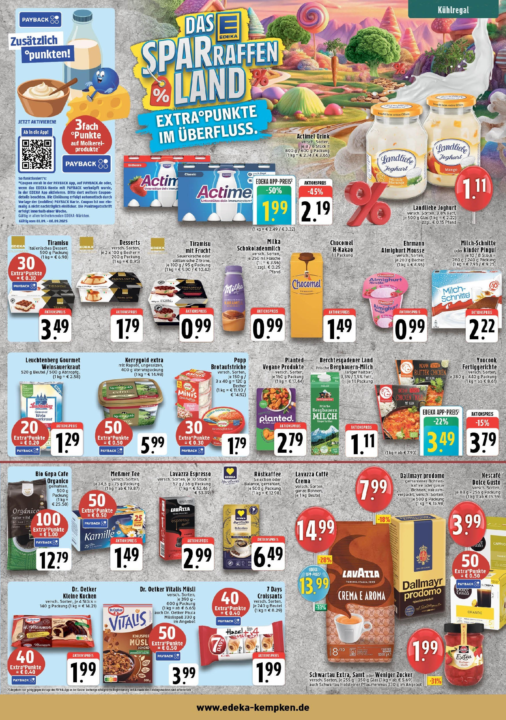Edeka prospekt Krefeld (ab 01.09.2025) » Angebote Online | Seite: 5 | Produkte: Joghurt, Zucker, Dallmayr prodomo, Dolce gusto Edeka prospekt Krefeld (ab 01.09.2025) » Angebote Online | Seite: 5 | Produkte: Joghurt, Zucker, Dallmayr prodomo, Dolce gusto