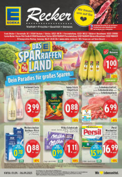 Edeka prospekt Beckum	 gültig ab dem 01.09.2025