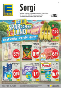 Edeka prospekt Moers	 gültig ab dem 31.08.2025