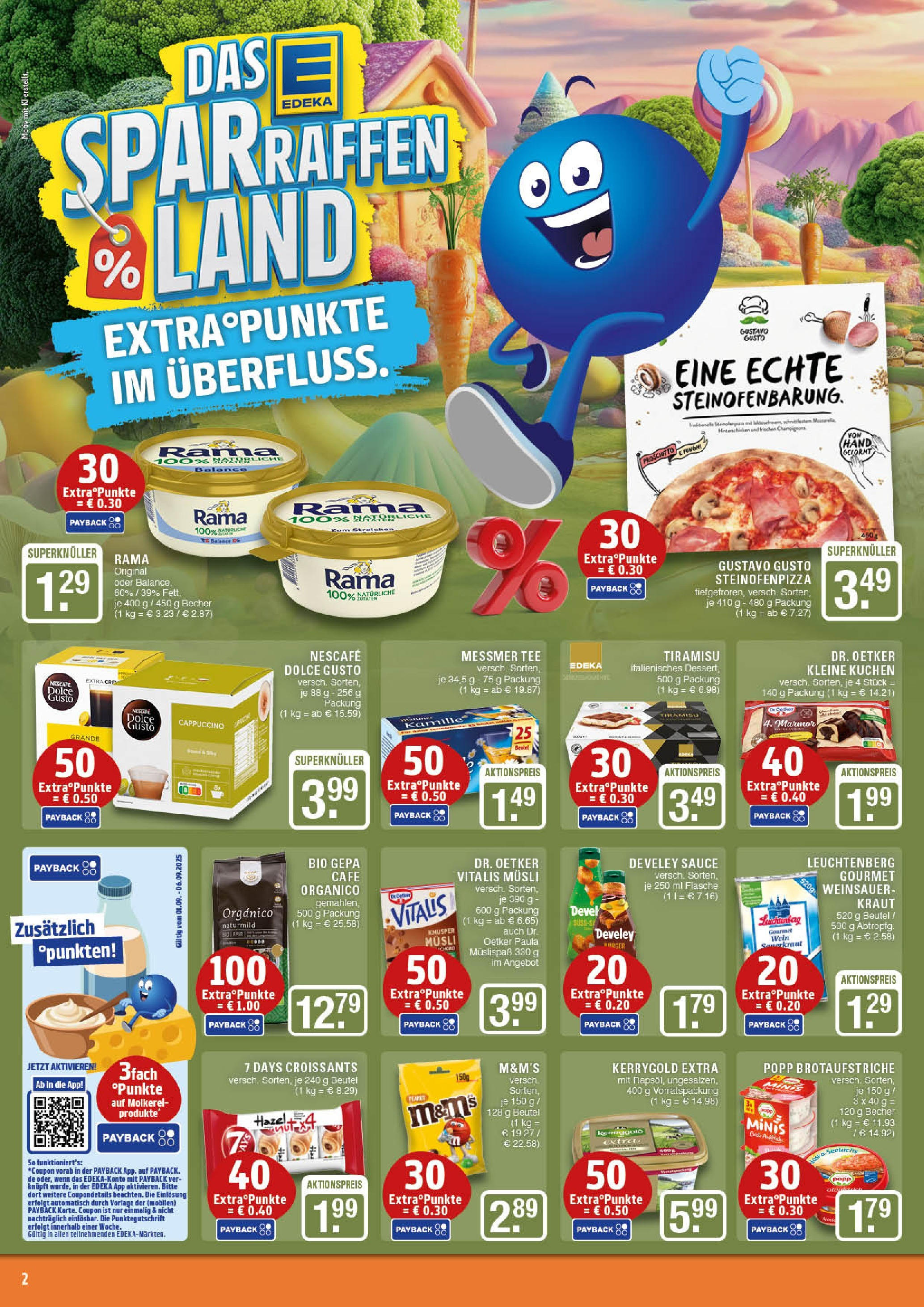 Edeka prospekt Marl (ab 01.09.2025) » Angebote Online | Seite: 2 | Produkte: Burger, M&M's, Croissant, Dolce gusto Edeka prospekt Marl (ab 01.09.2025) » Angebote Online | Seite: 2 | Produkte: Burger, M&M's, Croissant, Dolce gusto