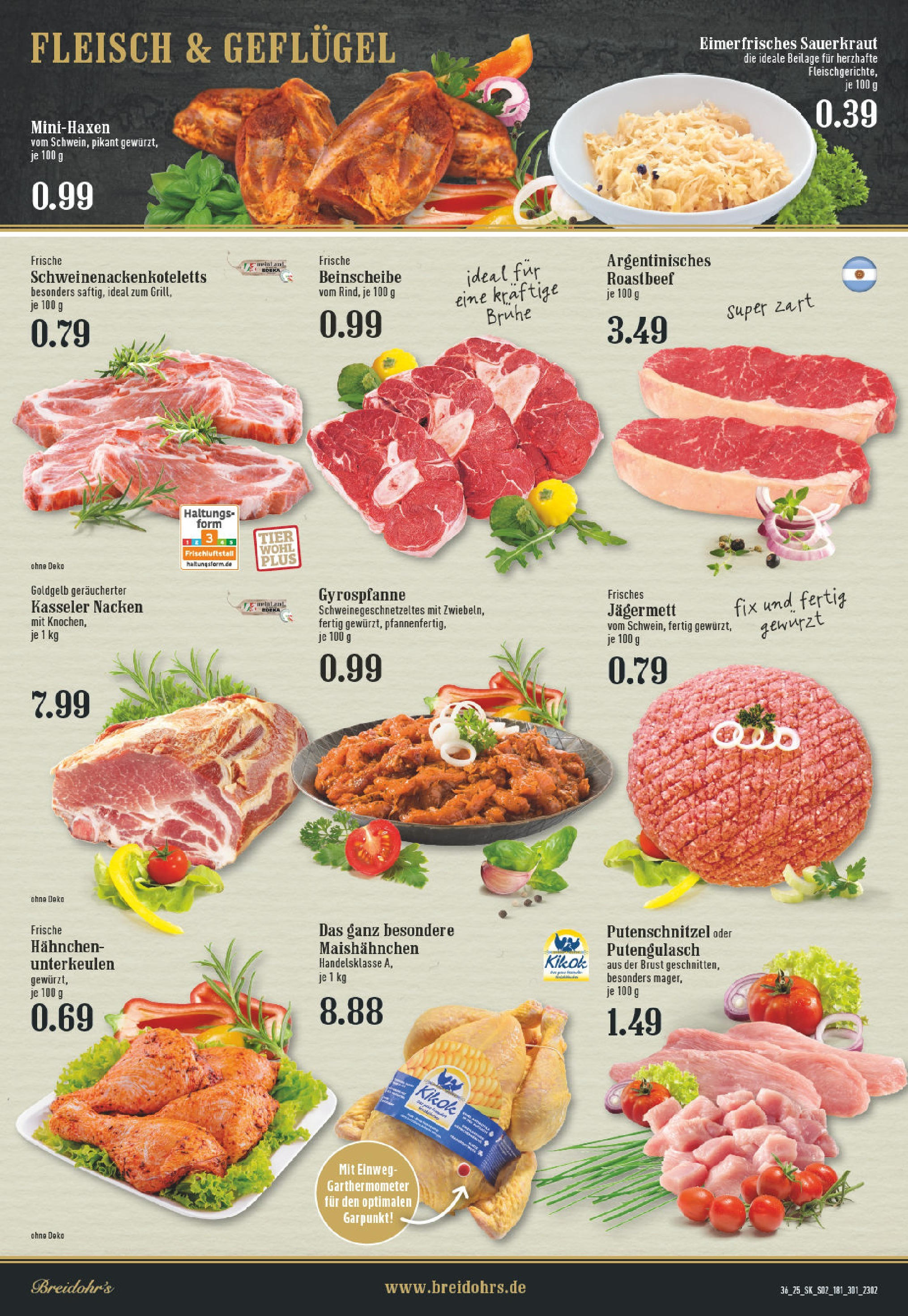 Edeka prospekt Hilden (ab 01.09.2025) » Angebote Online | Seite: 2 | Produkte: Grill, Roastbeef, Kasseler nacken, Putenschnitzel Edeka prospekt Hilden (ab 01.09.2025) » Angebote Online | Seite: 2 | Produkte: Grill, Roastbeef, Kasseler nacken, Putenschnitzel