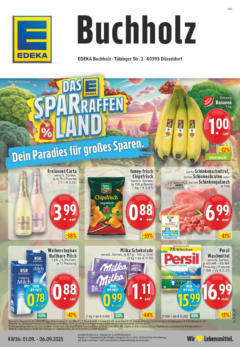 Edeka prospekt Düsseldorf	 ab 01.09.2025 gültig