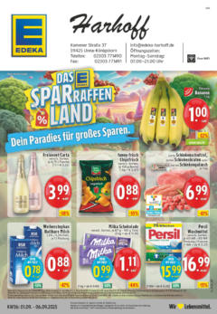Edeka prospekt Unna	 gültig ab dem 31.08.2025
