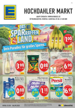Edeka prospekt Erkrath - Hochdahl	 gültig ab dem 31.08.2025