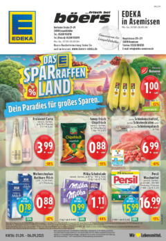 Edeka prospekt Leopoldshöhe	 gültig ab dem 31.08.2025