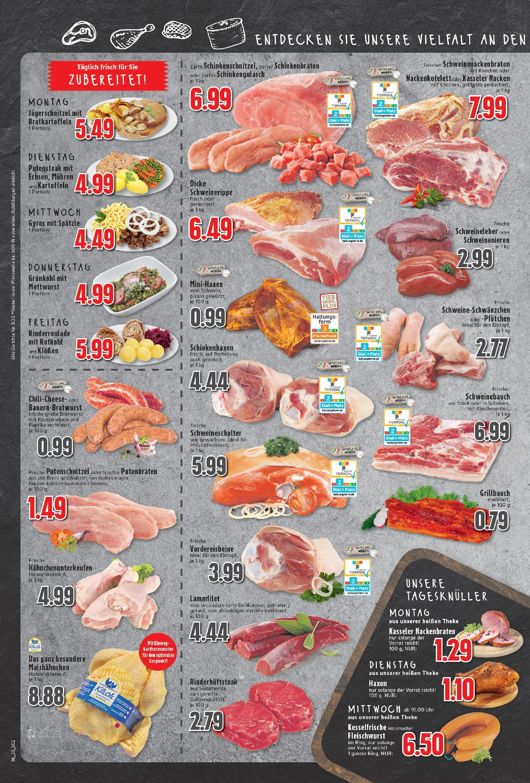 Edeka prospekt Neukirchen-Vluyn (ab 01.09.2025) » Angebote Online | Seite: 2 | Produkte: Mikrowelle, Rotkohl, Schweinebauch, Kartoffeln Edeka prospekt Neukirchen-Vluyn (ab 01.09.2025) » Angebote Online | Seite: 2 | Produkte: Mikrowelle, Rotkohl, Schweinebauch, Kartoffeln
