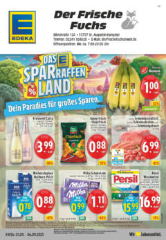 Edeka prospekt Sank Augustin	 gültig ab dem 01.09.2025