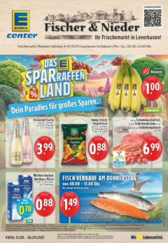 Edeka prospekt Leverkusen-Schlebusch	 gültig ab dem 31.08.2025