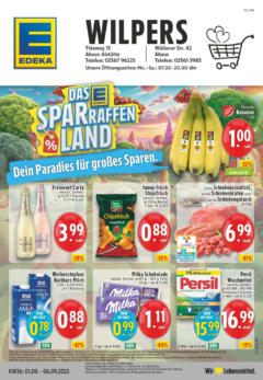 Edeka prospekt Ahaus	 gültig ab dem 01.09.2025