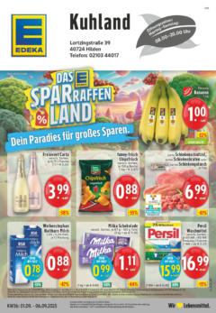 Edeka prospekt Hilden	 gültig ab dem 31.08.2025