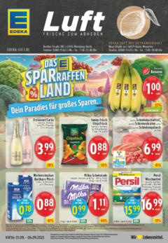 Edeka prospekt Rheinberg - Borth	 gültig ab dem 01.09.2025