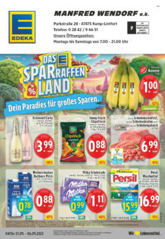Edeka prospekt Kamp-Lintfort	 gültig ab dem 01.09.2025