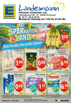Edeka prospekt Dortmund-Eving	 gültig ab dem 01.09.2025