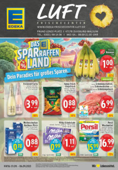 Edeka prospekt Duisburg-Walsum	 gültig ab dem 01.09.2025